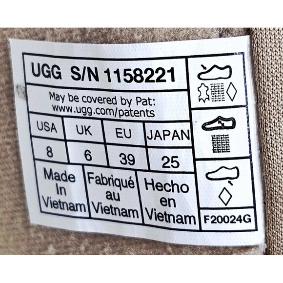 UGG SAND BRECKEN LACE EXTREME WATERPROOF WINTER BOOTS - WOMEN'S SIZE 8 - Picture 8 of 14